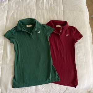 Two hollister shirts bundle